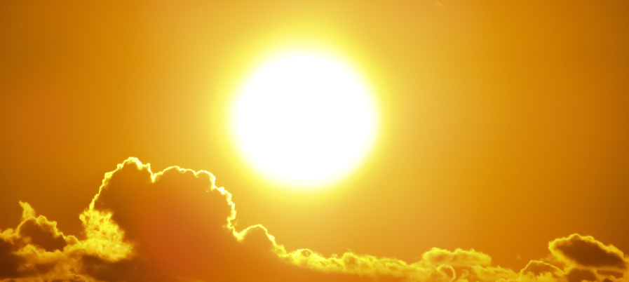 Yellow sunset